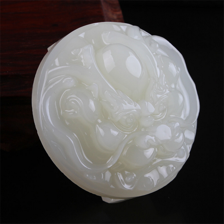 生肖龙皮带扣 男款阿富汗白色玉龙头腰带扣玉扣 手链手串简约个|ruв категории Аксессуары, сумки и обувь/аксессуары для ремня, пряжка - от Buy2taobao.com для оказания профессиональной услуги покупки агента Taobao