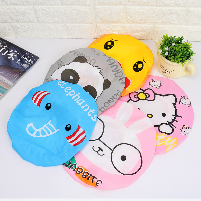 Shower cap waterproof adult Female models Hot Oil shower kitchen Hat dustproof Lampblack Headgear Wash hair take a shower Cartoonin the Family/Personal Cleaning Tools , Personal care cleaning appliances , Shower cap category - from Buy2taobao.com to provide professional Taobao agent buy service