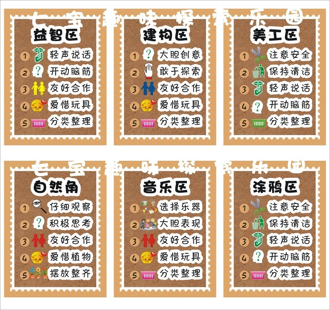 阅读制度幼儿园区域区角活动区进区规则班级儿童房科学约定装饰标在类目 家居饰品, 贴饰, 其他贴饰中 - 来自Buy2taobao.com提供专业的淘宝代购服务