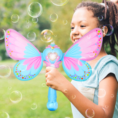 电动泡泡机玩具棒无毒仙女魔法棒吹泡泡水枪器儿童全自动泡泡抢