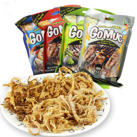 Thailand Imported snacks GOMUC Shredded squid 24g Single package Original flavor spicy snacks snackin the Snacks/Nuts/Specialty , Squid/Dried fish/Seafood ready , Instant squid snacks category - from Buy2taobao.com to provide professional Taobao agent buy service