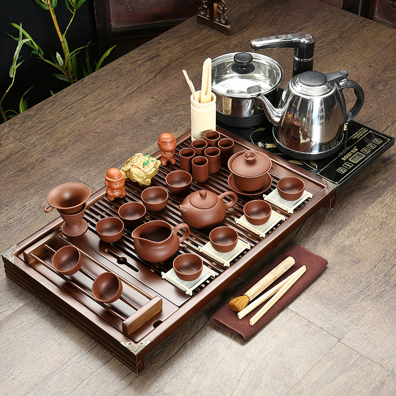 Electromagnetic stove Automatic water supply Electric kettle intelligence household Make tea Tea making facilities Kungfu Online Tea Setin the Tableware , Tea set , Tea package category - from Buy2taobao.com to provide professional Taobao agent buy service