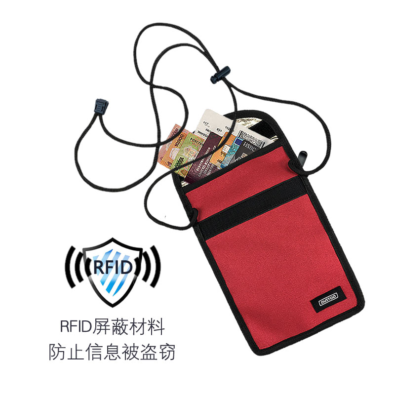 DUSTGO出国旅行屏蔽RFID防盗斜跨收纳袋护照证件包安全实用手机袋|msdalam kategori Aksesori Digital 3C, pakej digital/perumahan/Menyelesaikan, storan digital pakej penyatuan - dari Buy2taobao.com untuk memberikan perkhidmatan ejen Taobao profesional membeli