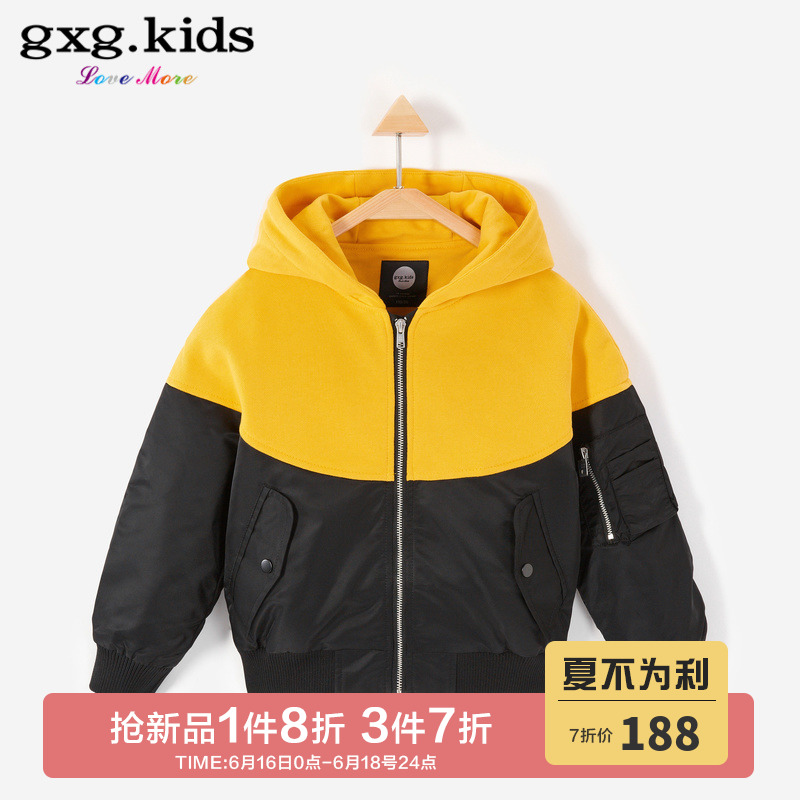 gxg kids童装2019秋装专柜新款字母男童夹克外套上衣KA121353E|ruв категории Детская одежда, пальто/пиджак/пальто, пиджак/меха - от Buy2taobao.com для оказания профессиональной услуги покупки агента Taobao