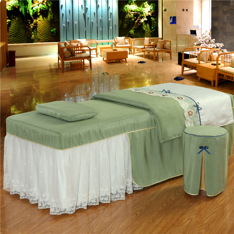 Beauty Bedspread Four piece suit Beauty bed Massage Table Physiotherapy bed Polyandrum Cotton high-grade Simple Europeanin the Bedclothes , Bedspread category - from Buy2taobao.com to provide professional Taobao agent buy service