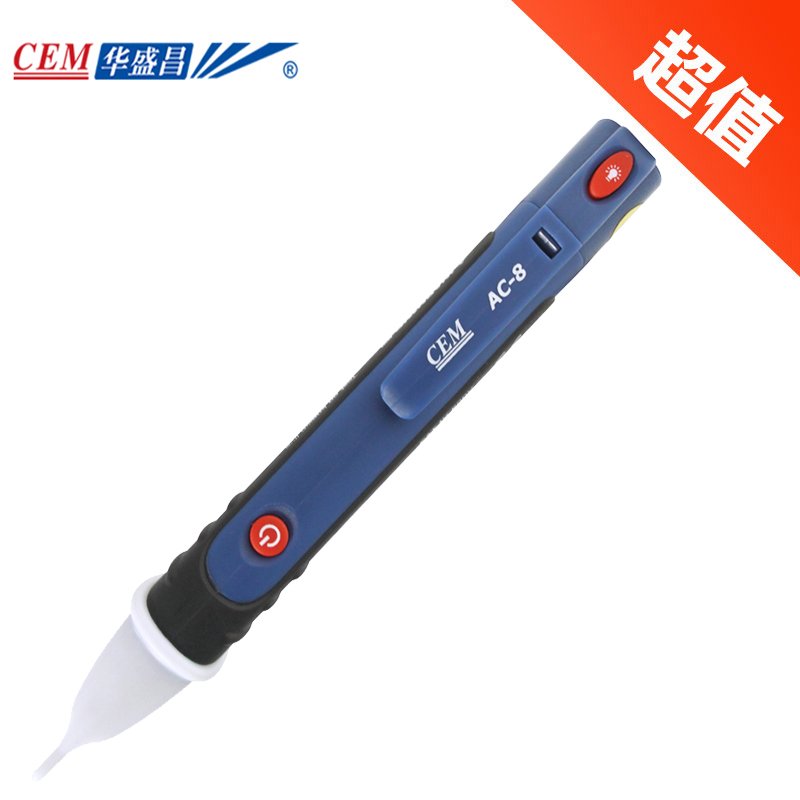 CEM華盛昌 非接觸測電筆 電子測試筆 感應測電筆 AC-8在類目 五金/工具, 手動工具, 電子電工工具, 測電筆中 - 來自Buy2taobao.com提供專業的淘寶代購服務