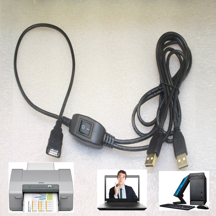 2usb extended line Double head data line USB drive computer Printing Duplicator Integrated machine Scannerin the 3C Digital Accessories, Digital peripheral , Data line category - from Buy2taobao.com to provide professional Taobao agent buy service