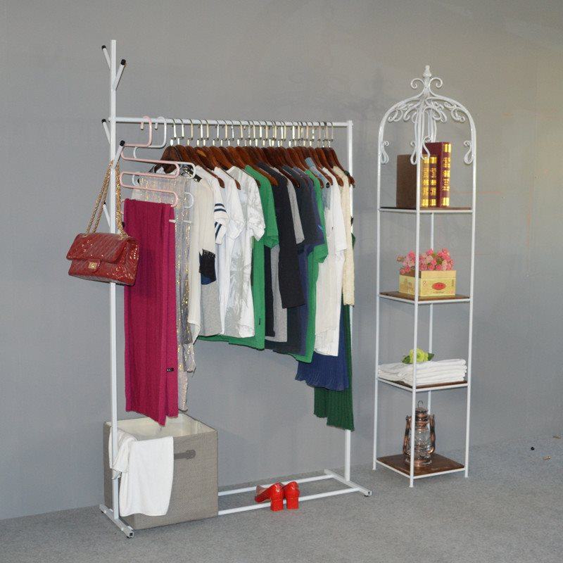 indoor simple and easy Clothes hanger Clothes hanger to ground bedroom Single-pole Coat rack Clothes rack multi-function Storage rackin the Residential furniture , Shelf , Coat Rack category - from Buy2taobao.com to provide professional Taobao agent buy service