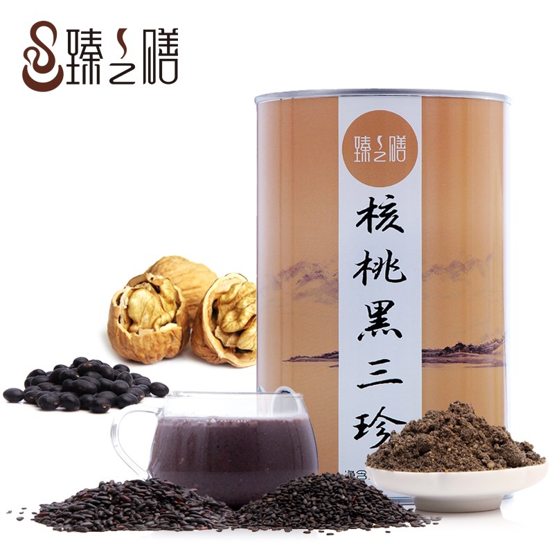 黑芝麻粉糊核桃黑豆粉乌发防脱发养发食品早餐白发变黑发食疗在类目 咖啡/麦片/冲饮, 天然粉粉食品中 - 来自Buy2taobao.com提供专业的淘宝代购服务