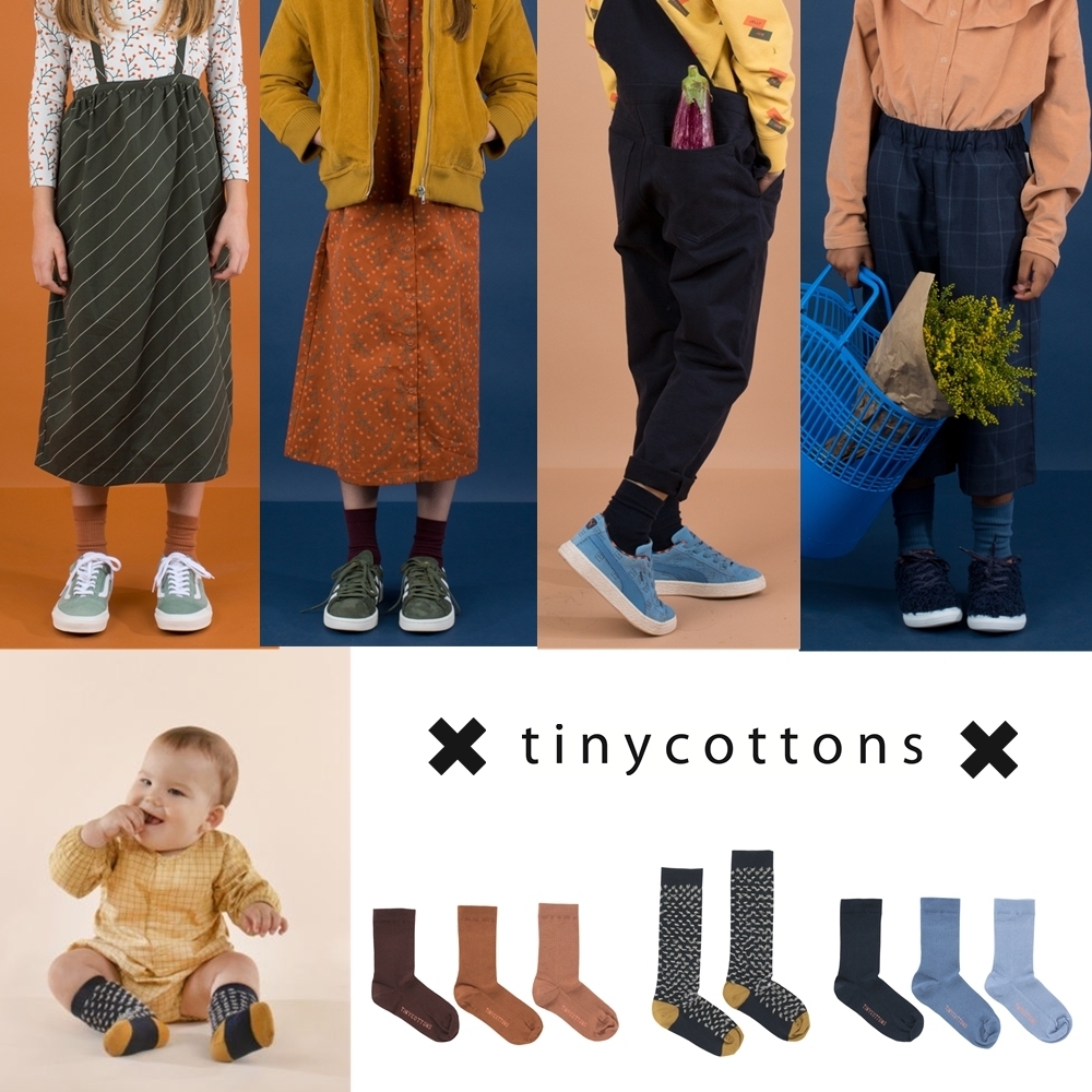 TINY COTTONS 2018秋冬正品不退货 百搭多色中筒袜含羊毛国内现货在类目 童装/婴儿装/亲子装, 儿童袜子(0-16岁)中 - 来自Buy2taobao.com提供专业的淘宝代购服务