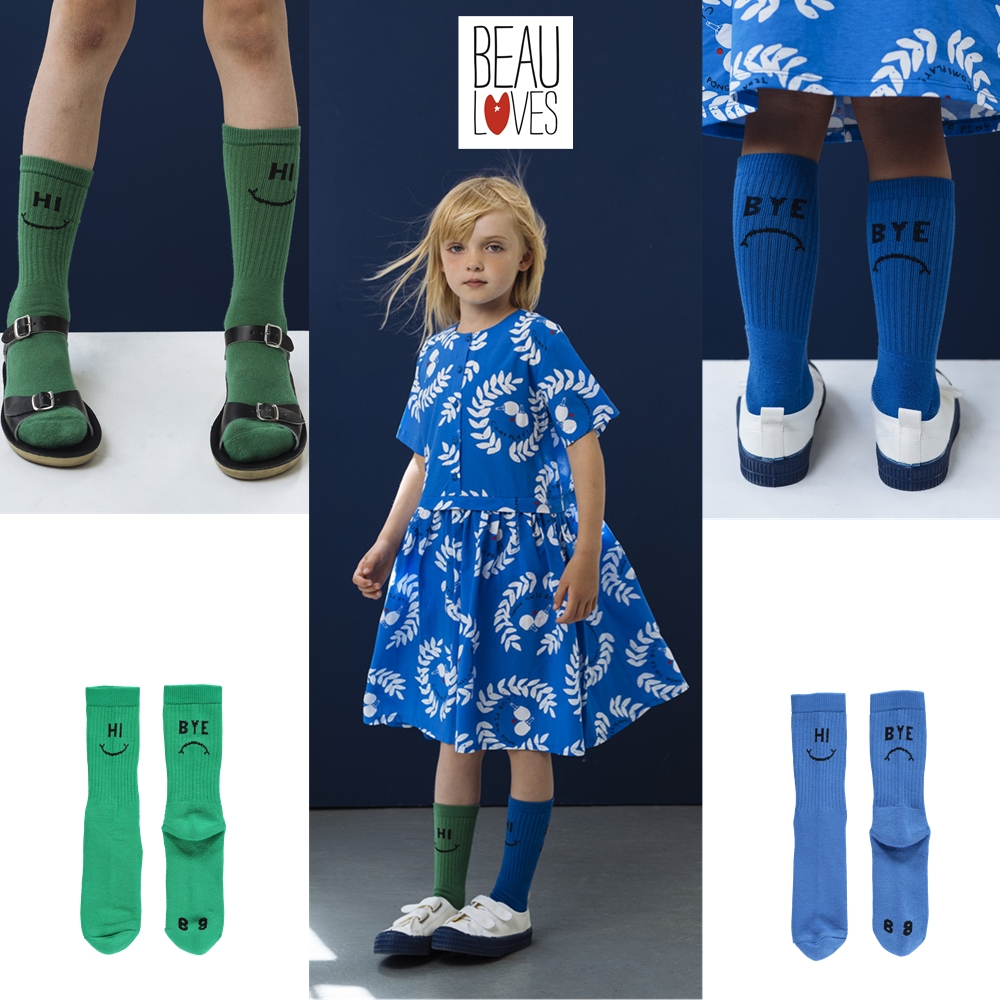 Beauloves 2019春夏 正品不退货 HI/BYE脚踝中筒袜 国内现货|ruв категории Детская одежда, носки (детей в возрасте 0 - 16) - от Buy2taobao.com для оказания профессиональной услуги покупки агента Taobao