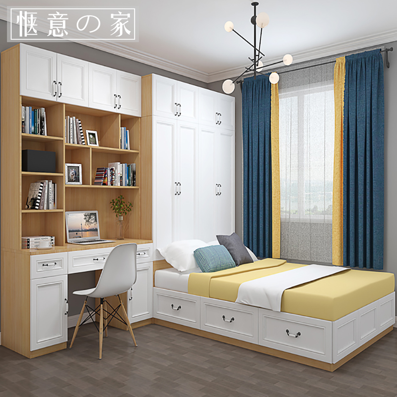 Tatami Bed wardrobe one modern Simplicity Bookcase desk The computer table combination Children's Room Small apartment customizedin the Residential furniture , Beds , Plate beds category - from Buy2taobao.com to provide professional Taobao agent buy service