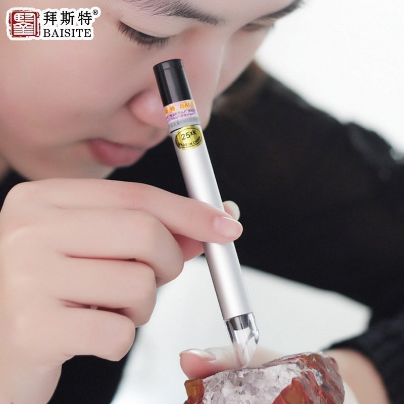 Baxter 25 magnifier Pen Microscope Graduation Reading 0.05 Portable appraisal tool printing 25XKin the Outdoor/Mountaineer/Camping/Travel Goods , Tool/Multi Tools , Magnifier category - from Buy2taobao.com to provide professional Taobao agent buy service