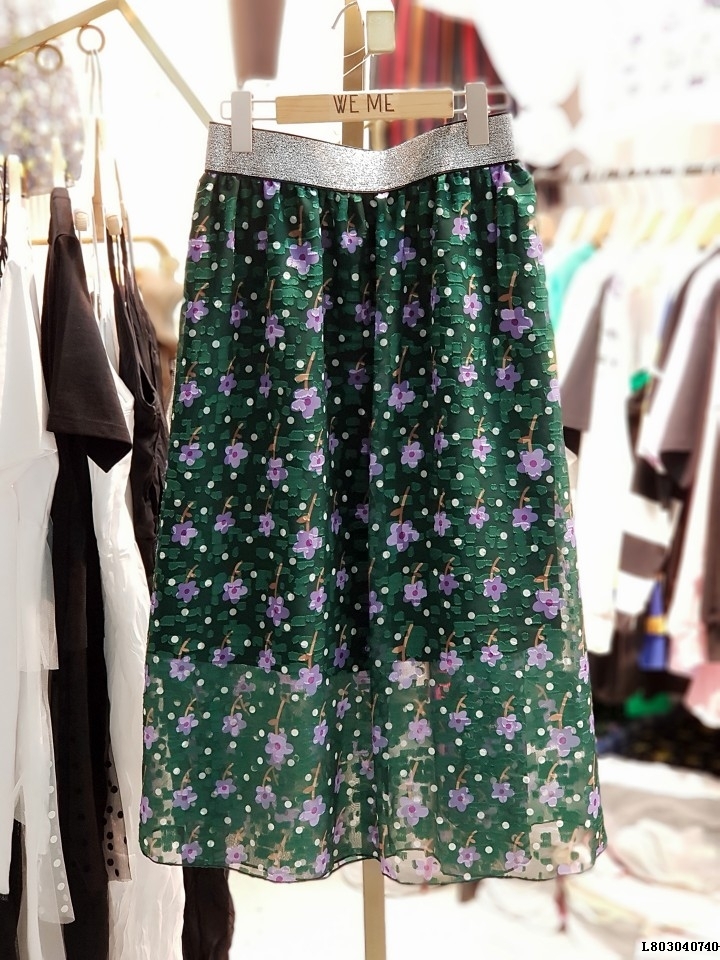 Su韩国东大门WE ME 时尚印花超长裙|msdalam kategori Bekalan Ibu / Ibu / Pemakanan, bersalin, skirt - dari Buy2taobao.com untuk memberikan perkhidmatan ejen Taobao profesional membeli