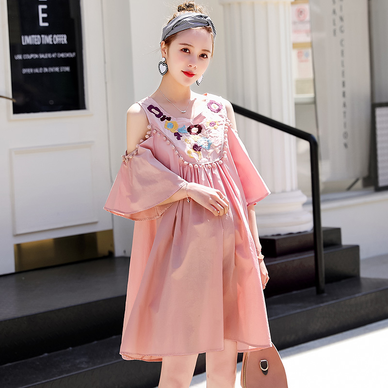 pregnant woman Summer wear summer skirt 2019 Early Summer new pattern pregnant woman Dress Fashionable suit summer pregnant woman The tide.in the Maternity/Maternal supplies/Nutrition , Maternity , Dress category - from Buy2taobao.com to provide professional Taobao agent buy service