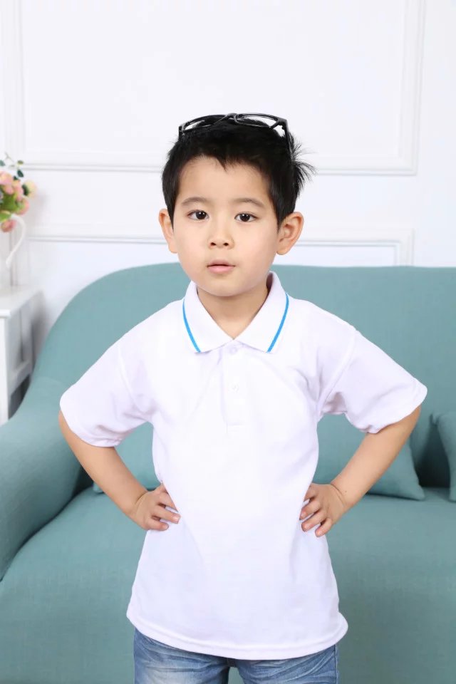 定制polo衫印字小孩纯棉文化衫 DIY翻领短袖t恤 小学生幼儿园校服|msdalam kategori adat peribadi/Design Services/DIY, beg pakaian adat, Pakaian adat, shirt POLO - dari Buy2taobao.com untuk memberikan perkhidmatan ejen Taobao profesional membeli