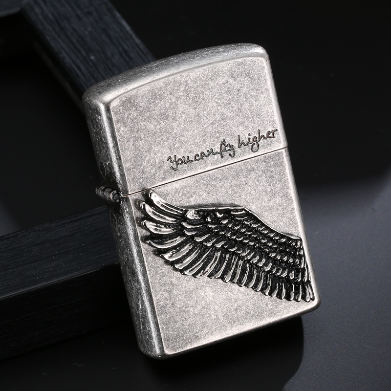 CHIEF Leader Copper personality originality Kerosene lighter Chapter stickers Windbreak Retro Reminiscence man Higherin the ZIPPO/Swiss Army Knife/Glasses , Brand lighters and accessories , Other , Kerosene lighter category - from Buy2taobao.com to provide professional Taobao agent buy service
