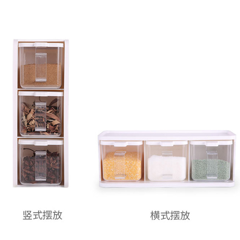調料盒套裝廚房多功能整理架調味罐廚房用品收納鹽罐調味盒佐料瓶在類目 廚房/烹飪用具, 廚用小工具/廚房儲物, 儲物瓶罐/廚房儲物器皿, 調味瓶罐中 - 來自Buy2taobao.com提供專業的淘寶代購服務