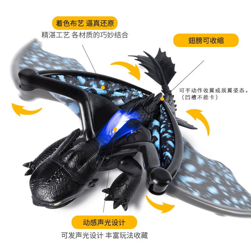 驯龙高手3 没牙仔风里飞手办模型 驯龙高手玩具 无牙仔公仔玩偶|msdalam kategori Toy/bayi/teka-teki/blok bangunan/model, simulasi/Bermain mainan rumah, simulasi/anak patung haiwan - dari Buy2taobao.com untuk memberikan perkhidmatan ejen Taobao profesional membeli