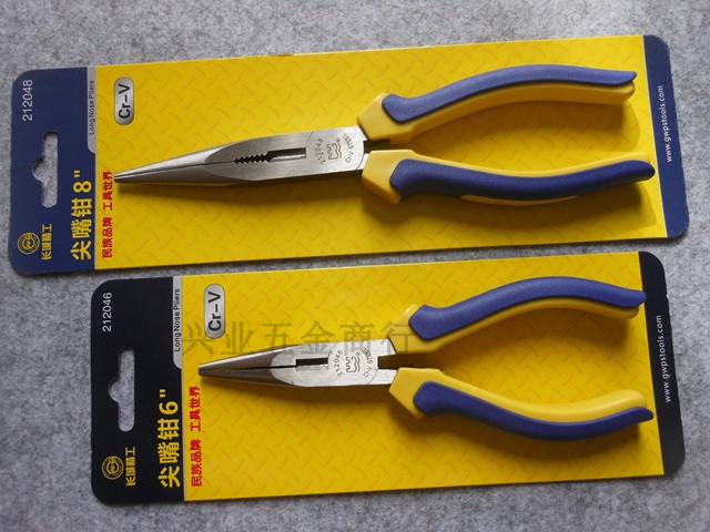 Seiko Wall Needle-nose pliers CR-V European style Double color Great Wall Needle-nose pliers 6 inch -8 inchin the Hardware/Tool , Hand Tools , Holding Tools , Needle-nose pliers category - from Buy2taobao.com to provide professional Taobao agent buy service
