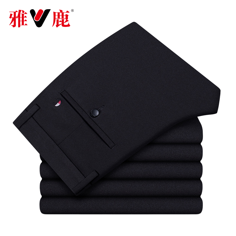 YA08619651601yaloo/ Yalu 2019 Spring new pattern Pants fashion business affairs Elastic forcein the Men's clothing, Casual pants category - from Buy2taobao.com to provide professional Taobao agent buy service