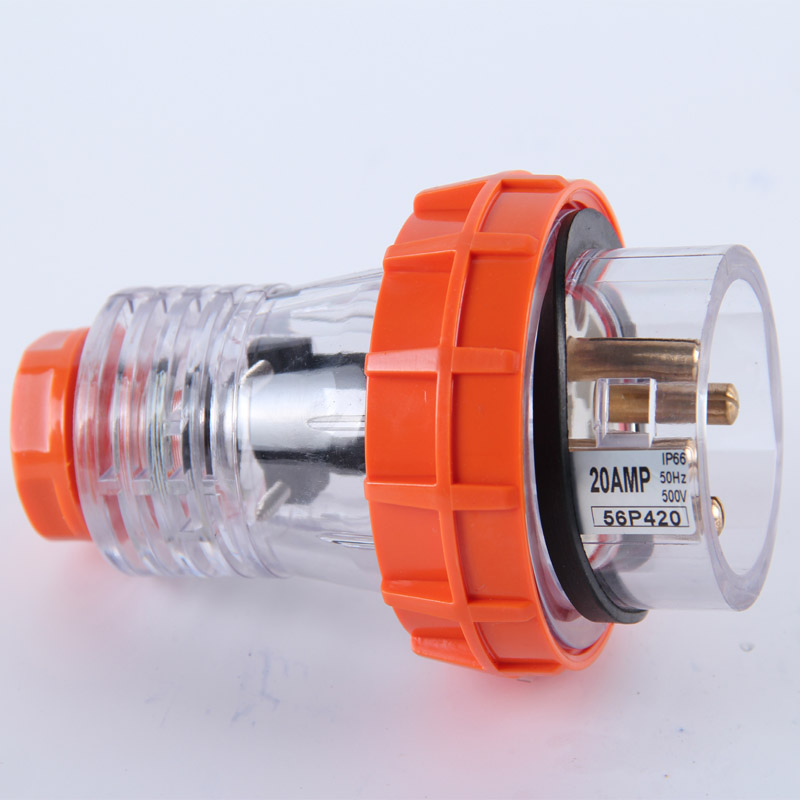 56P420 Industry waterproof Plug 4 The power plug 20A waterproof Plug Industrial plugin the Electronic/Electrician , Terminal Blocks/Plug , Plug category - from Buy2taobao.com to provide professional Taobao agent buy service