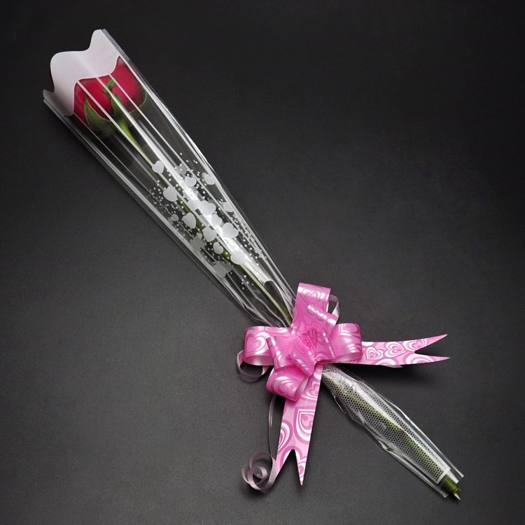 DIY rose Bag manual flower packing paper Material Science gift Single transparent plastic bagin the Flower delivery/Flowers simulation/Plants gardening , DIY Artificial flowers material , Floral Packaging, Flower wrapping category - from Buy2taobao.com to provide professional Taobao agent buy service