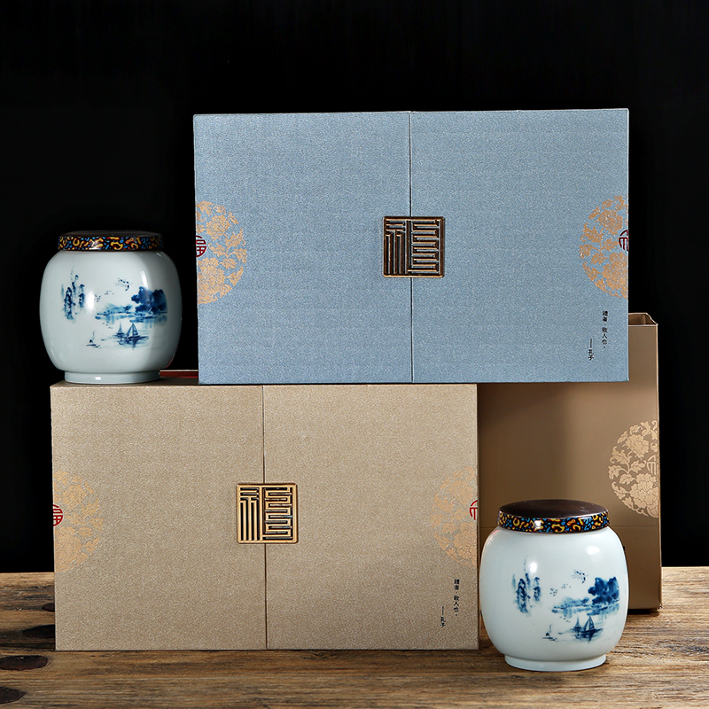 高档茶叶包装礼盒 绿茶红茶 密封罐 茶叶罐礼盒包装定制双罐包装在类目 餐饮具, 茶具, 茶叶罐中 - 来自Buy2taobao.com提供专业的淘宝代购服务
