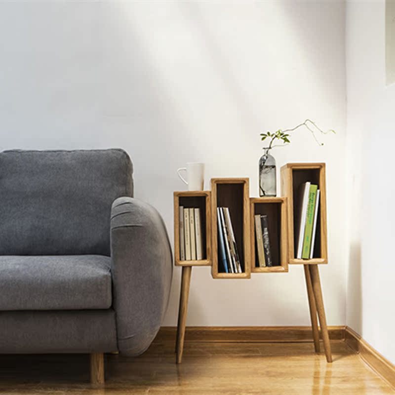Simplicity solid wood Small bookcase bookshelf Northern Europe Medicine Cabinet Display cabinet multi-function Storage Storage Bucket cabinet sofa Side cabinetin the Residential furniture , Cabinet , Bookcase , Single bookcase category - from Buy2taobao.com to provide professional Taobao agent buy service