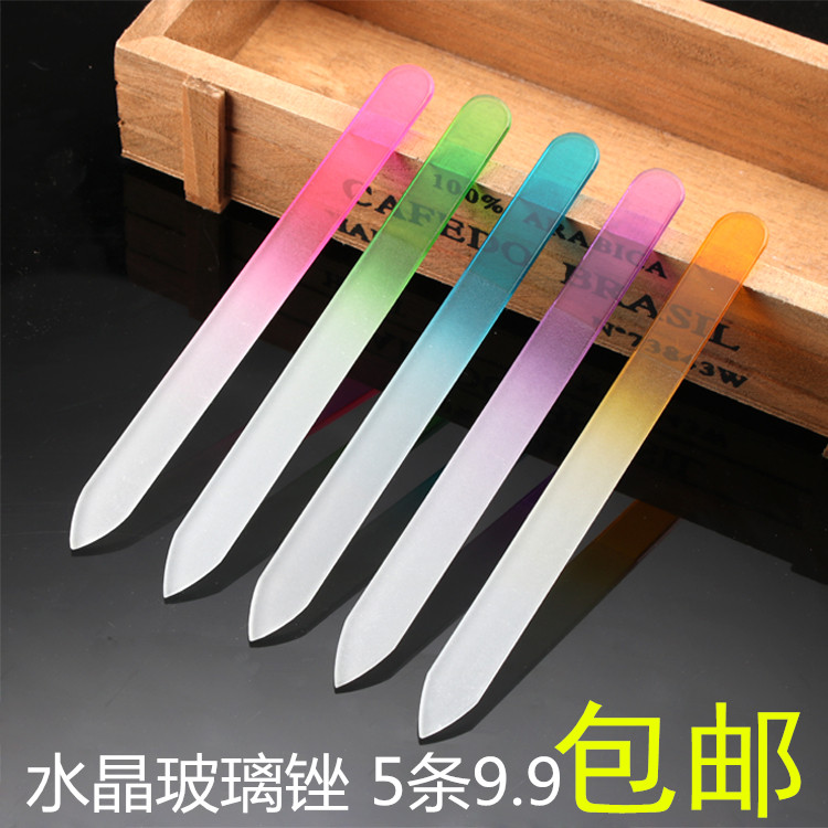 水晶美甲锉两面磨砂玻璃锉喷砂指甲锉条修甲打磨甲面砂条工具套装|ruв категории Косметика, маникюрный инструмент - от Buy2taobao.com для оказания профессиональной услуги покупки агента Taobao