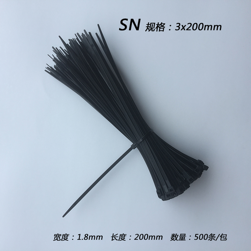 黑色3*200mm 宽1.8mm 足490条塑料自锁式尼龙扎带批 发线带有白色|msdalam kategori bahan binaan asas, Home Hardware, Perkakasan lain, Ribbon/hubungan - dari Buy2taobao.com untuk memberikan perkhidmatan ejen Taobao profesional membeli