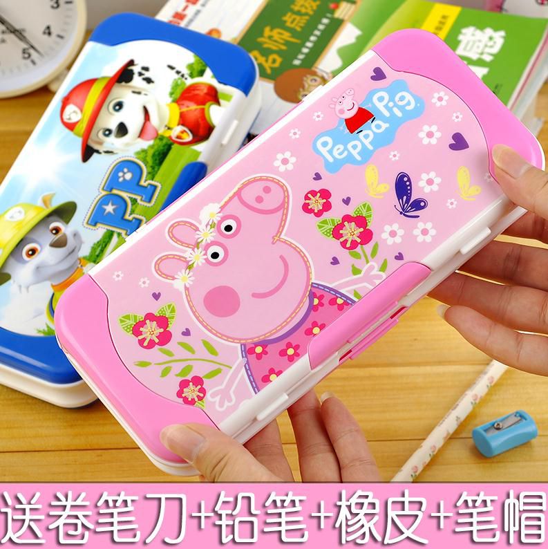 Cartoon children girl kindergarten pupil multi-function three layers environmental protection lovely Net Red Stationery Pencil boxin the Toy/Childs/Puzzle/Building block/Model , Learning/Experiment/Painting stationery , Stationery  category - from Buy2taobao.com to provide professional Taobao agent buy service