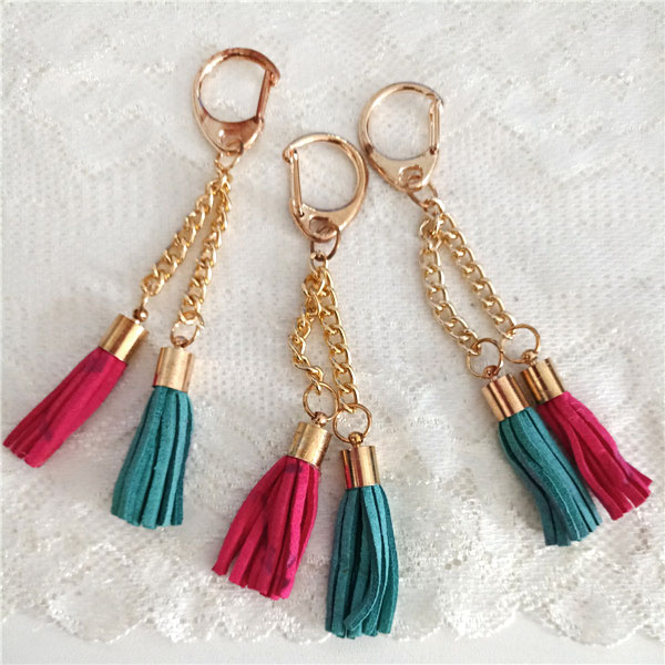 flaw dyeing Double color Leather tassels Pendant Keychain package 1 10 individualin the Festive supplies/Gift , Gift ideas , Keychain category - from Buy2taobao.com to provide professional Taobao agent buy service