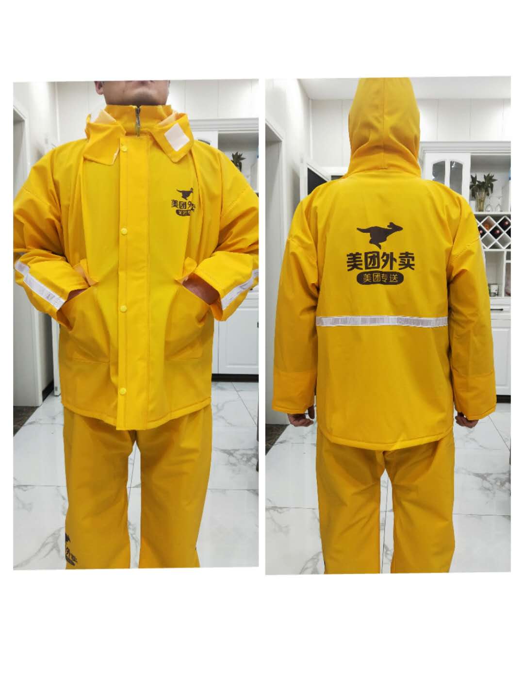 America Mission Rider Raincoat Rain pants Fission double-deck waterproof Poncho Rider equipment coverall work clothesin the Sports bag/Outdoor package/Fitting , Raincoat/Rain pants/Poncho category - from Buy2taobao.com to provide professional Taobao agent buy service