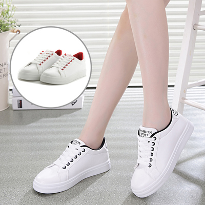 2017新款春夏季运动旅游平底百搭凉女鞋休闲韩版小白鞋学生潮透气