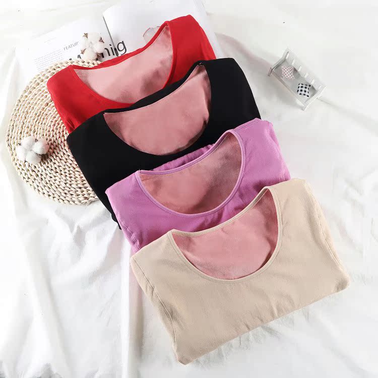 lady Plush Thickening underwear Low collar Self cultivation Fleshcolor seamless Body Lace Warm jacket Base coatin the Lingerie/Men's underwear/Tracksuit , Warm coat category - from Buy2taobao.com to provide professional Taobao agent buy service