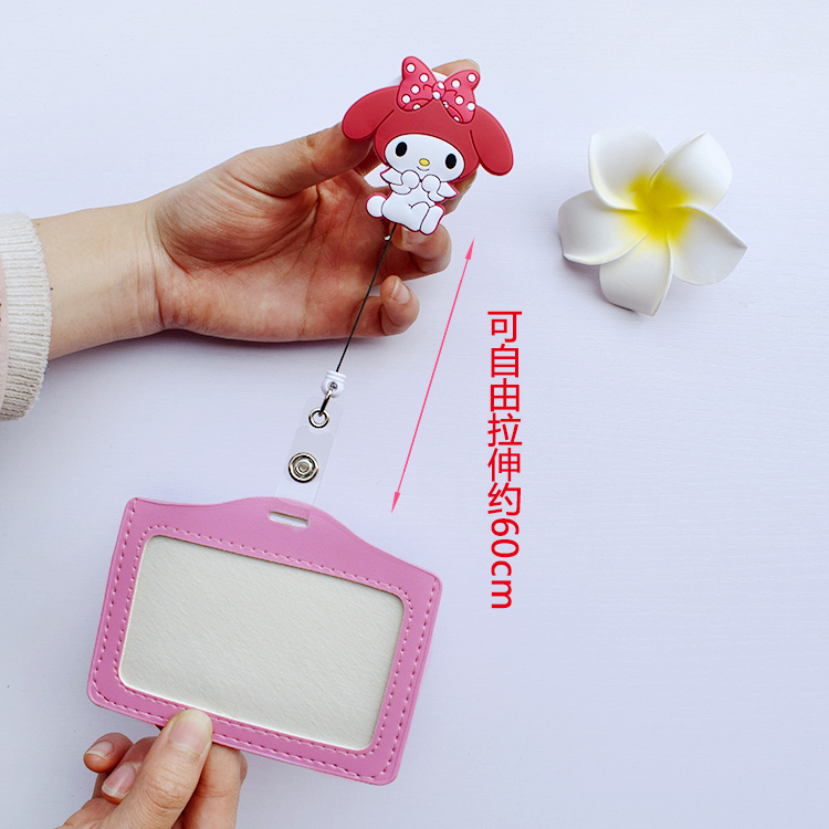 lovely Cartoon Easy pull buckle Nurse Chest card high-grade pu Ferrule Badge Telescoping Employee's card smart coverin the Electronic Dictionary/Electronic paper book/Stationery , Shelves/Display items , Card sets/Card Holder category - from Buy2taobao.com to provide professional Taobao agent buy service