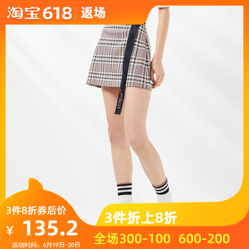 格紋半身裙2019春季新款複古風a字裙收腰時尚性感短裙太平鳥女裝在類目 女裝/女士精品, 半身裙中 - 來自Buy2taobao.com提供專業的淘寶代購服務
