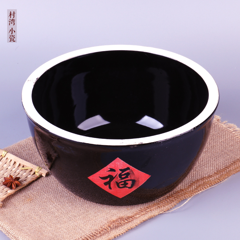 家用陶瓷和面盆厨用洗菜瓷盆腌菜用盆大号盛炖菜盆存油料瓷盆带盖|msdalam kategori pinggan mangkuk, pinggan mangkuk, Basin - dari Buy2taobao.com untuk memberikan perkhidmatan ejen Taobao profesional membeli