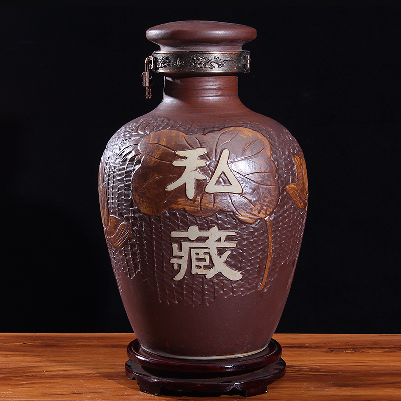 景德鎮陶瓷酒壇酒缸酒壇子酒罐仿古酒壇泡酒瓶帶龍頭20斤30斤50斤在類目 餐飲具, 酒壺/酒杯/酒具, 家用酒壺中 - 來自Buy2taobao.com提供專業的淘寶代購服務