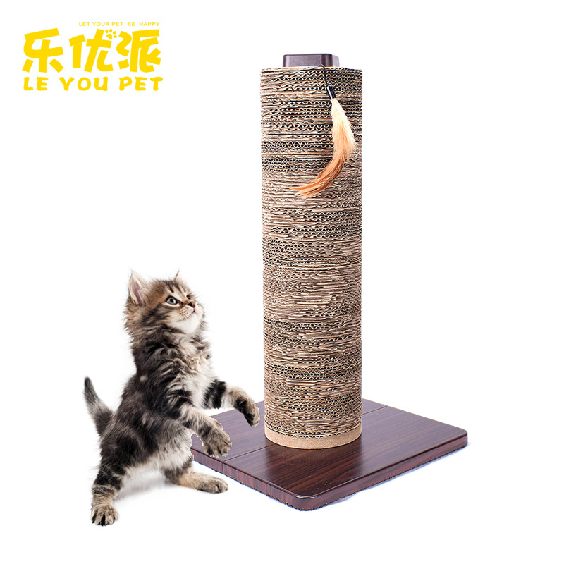 猫玩具猫爬架 宠物磨爪器纸板瓦楞纸猫抓柱创意趣味 猫抓板|ruв категории животное/Животное питание и принадлежностей, кошка/собака игрушка, звучание игрушка - от Buy2taobao.com для оказания профессиональной услуги покупки агента Taobao