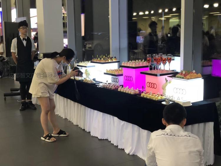 Luminous base Night show party Buffet Wine Swing sets Display rack wedding Restaurant food Buffet Showcasein the Business/Office Furniture , Shelf/Showcase , Boutique Showcase/Showcase category - from Buy2taobao.com to provide professional Taobao agent buy service