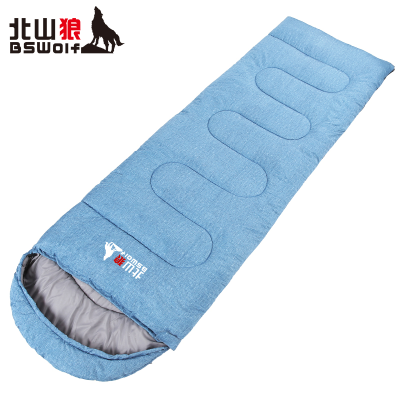 Kitayama Wolf Sleeping bag adult outdoors indoor pure cotton Outdoor Travel Single Four seasons Camping Sleeping bag Double Sleeping bagin the Outdoor/Mountaineer/Camping/Travel Goods , Sleeping bag category - from Buy2taobao.com to provide professional Taobao agent buy service