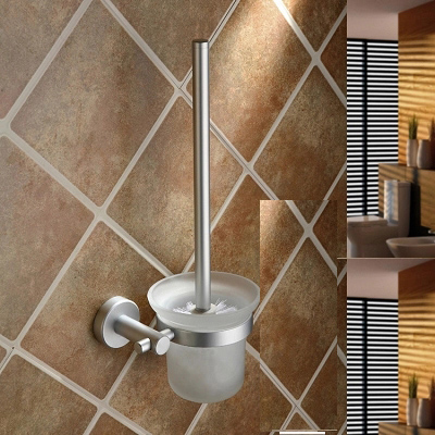 TOILET Wall mounted household Toilet brush suit Toilet brush Space aluminum Scrub Toilet brush Toilet brush suitin the Decoration main material , Toiletries , Bathroom Hardware/Pendant , Toilet category - from Buy2taobao.com to provide professional Taobao agent buy service