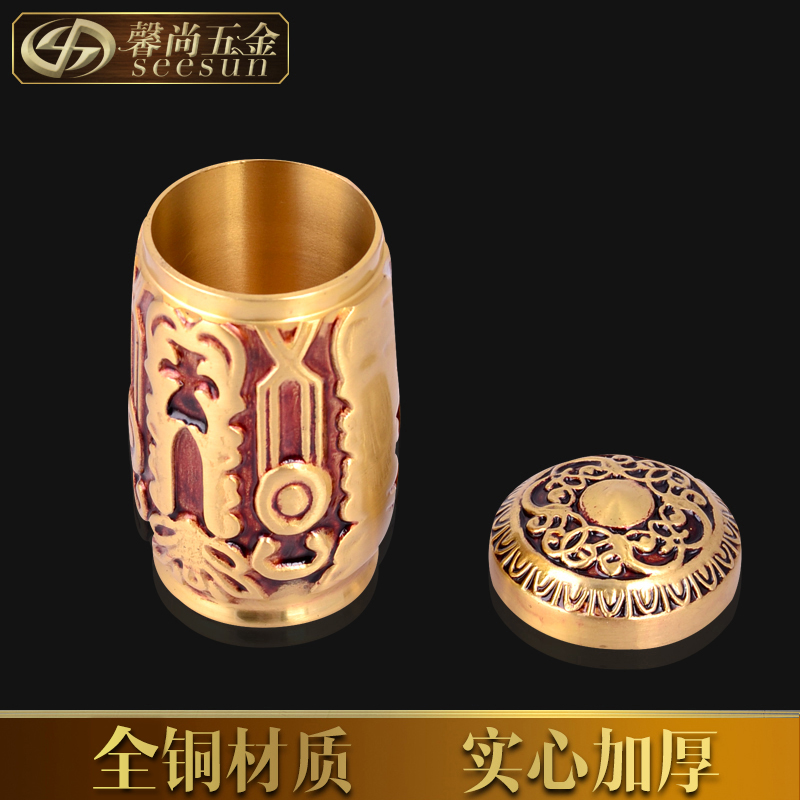 全銅牙簽筒客廳創意牙簽桶複古純銅牙簽罐家用歐式創意個性牙簽盒在類目 收納整理, 家庭收納用具, 收納盒, 牙籤盒中 - 來自Buy2taobao.com提供專業的淘寶代購服務