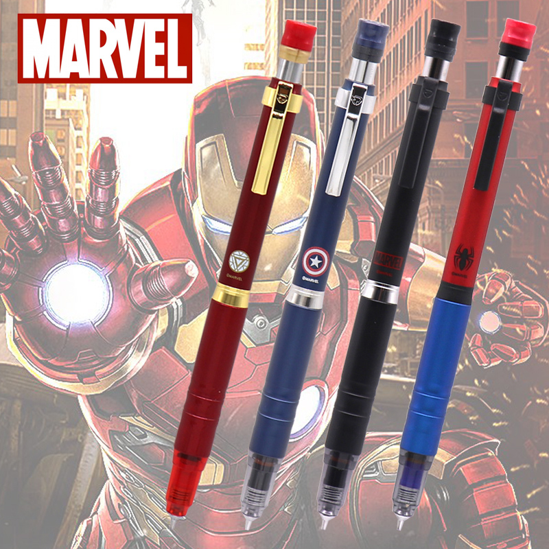 Japan ZEBRA Zebra Marvel MARVEL Limited cooperation models MA96 Pencil Captain America Spider-Man Iron Man DelGuard Metal rod activity pencil 0.5mmin the Electronic Dictionary/Electronic paper book/Stationery , Pens/Writing Tools , Pencil  category - from Buy2taobao.com to provide professional Taobao agent buy service