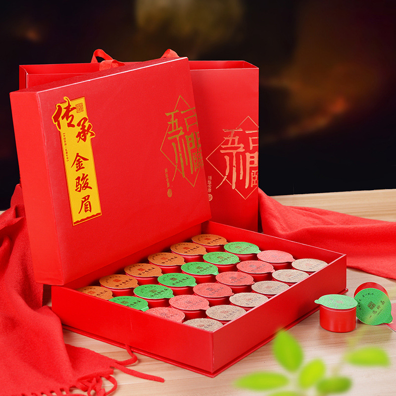 Super Jin Junmei black tea Tea Modular assembly Huangya Longan incense Honey Mei account Gift box packagingin the Tableware , Tea set , Other category - from Buy2taobao.com to provide professional Taobao agent buy service