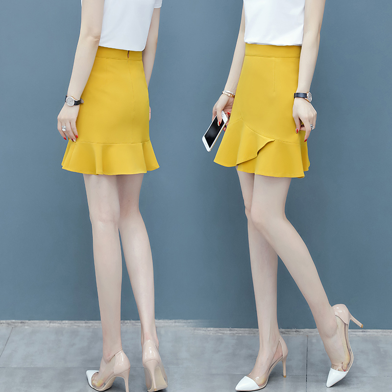 Bust skirt 2019 A summer new pattern fashion Fashionable Fishtail skirt Show thin Skirt temperament Short skirt A word skirtin the Women's clothing/Boutique , Skirts category - from Buy2taobao.com to provide professional Taobao agent buy service