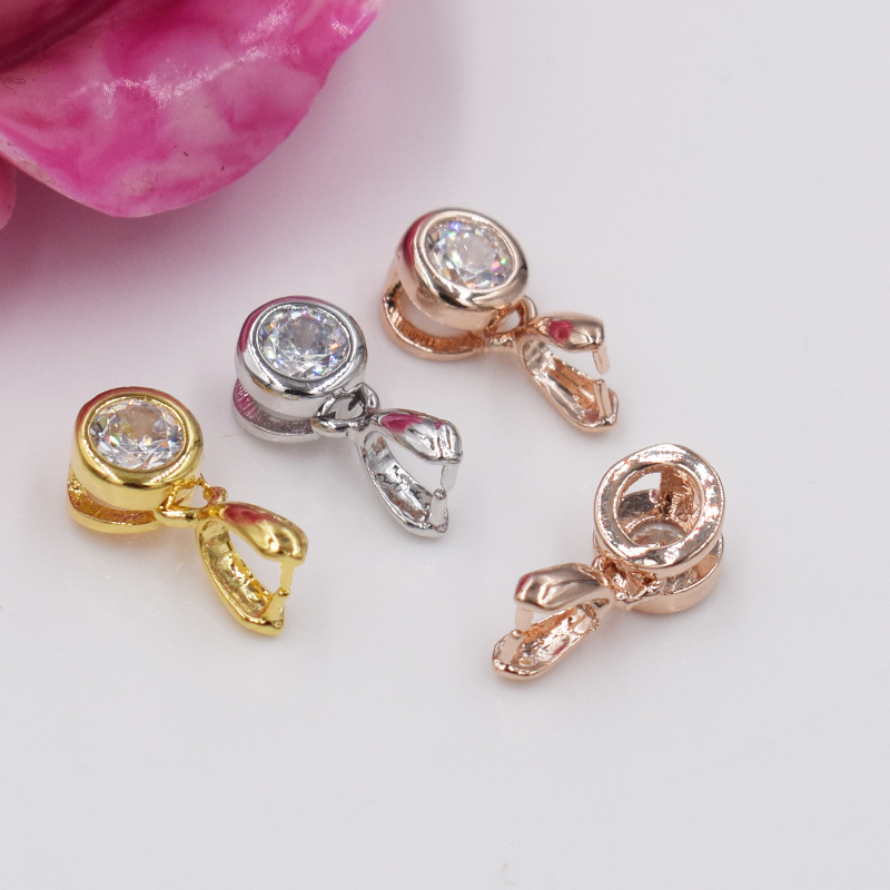 925 Silver Pendant Seeds buckle crystal Jade Pendant Clip Jade Emerald Necklace Buckle diy Silver buckle partsin the Accessories/Fashion Jewelry, Other Jewelry category - from Buy2taobao.com to provide professional Taobao agent buy service