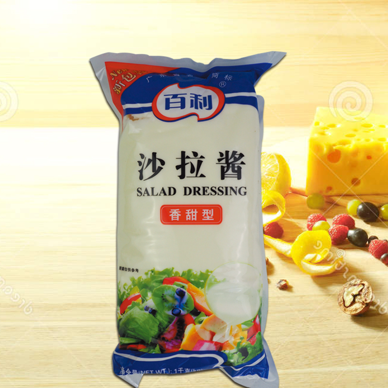 烤肉拌饭 水果蔬菜沙拉寿司汉堡涂抹酱 百利沙拉酱(香甜型)1kg|msdalam kategori beras/Utara-Selatan barangan kering/perasa, perasa/Jam/salad, sos, salad/Thousand Islands/mayonis - dari Buy2taobao.com untuk memberikan perkhidmatan ejen Taobao profesional membeli